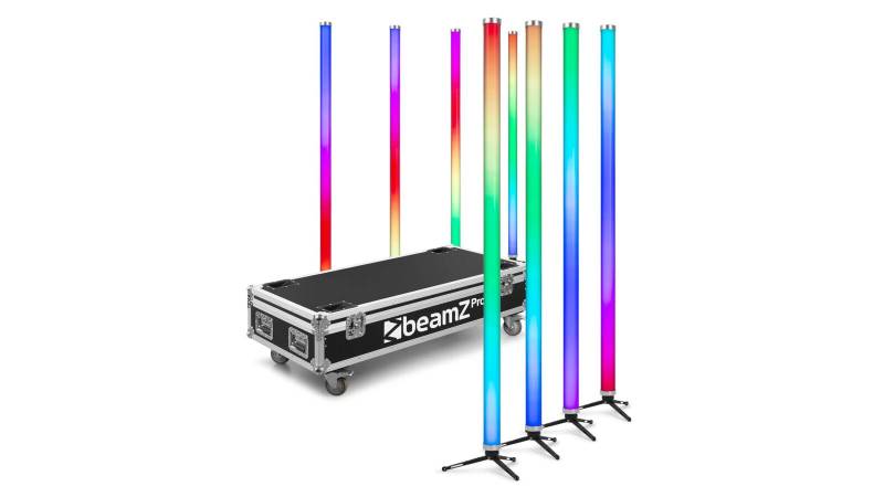 beamZ Pro Kratos LED Tube Set RGBW in/outdoor use, set of 8 von beamZ Pro