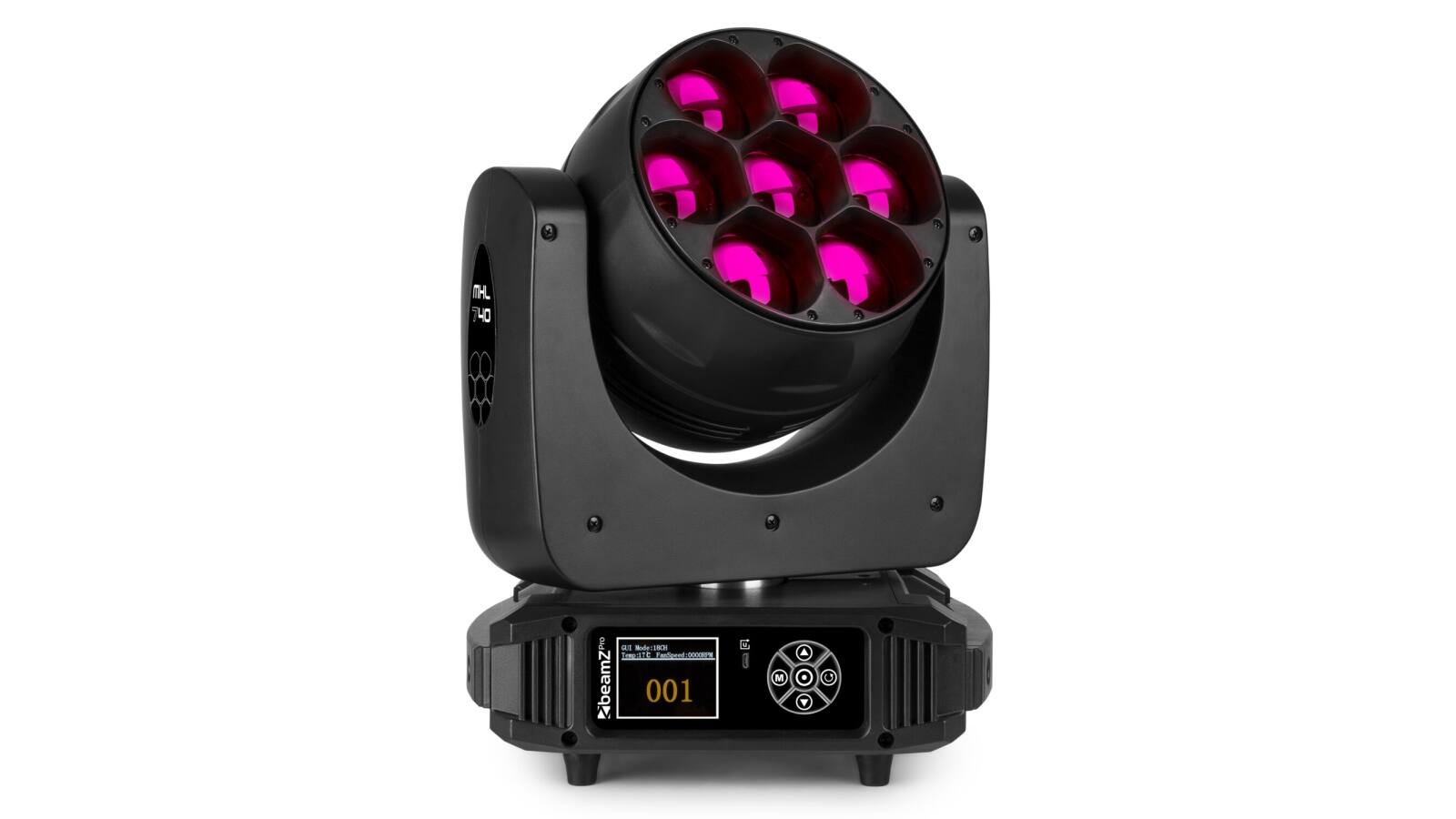 beamZ Pro MHL740 LED Wash Moving Head with Zoom beamZ Pro MHL740 LED Wash Moving Head with Zoom von beamZ Pro