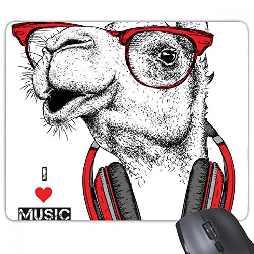 beatChong Camel Headset Rockmusik Malerei Griffige Gummi Mousepad Spiel Büro Mauspad Geschenk von beatChong