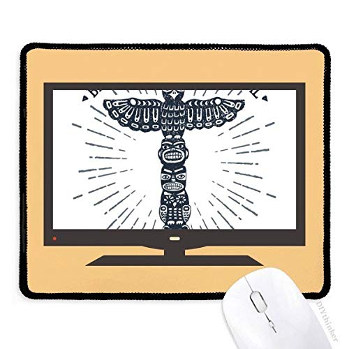 beatChong Das alte Ägypten Owl dekorative Muster-Computer Mouse Pad Anti-Rutsch-Gummi Mousepad Spiel Büro von beatChong