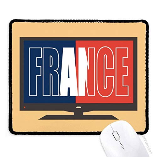 beatChong Frankreich Land Flag Name Computer Mouse Pad Anti-Rutsch-Gummi Mousepad Spiel Büro von beatChong