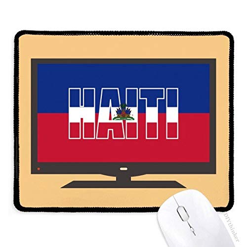 beatChong Haiti Land Flag Name Computer Mouse Pad Anti-Rutsch-Gummi Mousepad Spiel Büro von beatChong