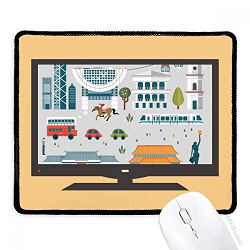 beatChong Hong Kong Valuable Visiting Sachen Computer Mouse Pad Anti-Rutsch-Gummi Mousepad Spiel Büro beatChong Hong Kong Valuable Visiting Sachen Computer Mouse Pad Anti-Rutsch-Gummi Mousepad Spiel Büro von beatChong
