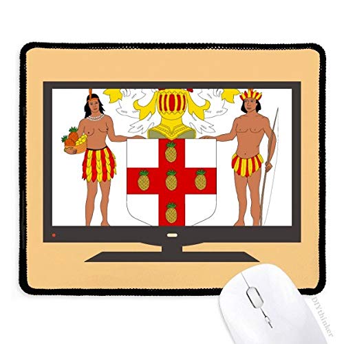 beatChong Jamaika Nordamerika National Emblem Computer Mouse Pad Anti-Rutsch-Gummi Mousepad Spiel Büro von beatChong