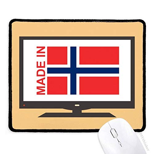 beatChong Made In Norwegen Country Love Computer Mouse Pad Anti-Rutsch-Gummi Mousepad Spiel Büro von beatChong