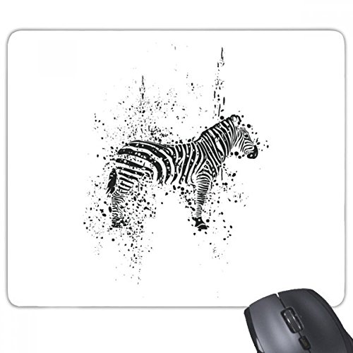 beatChong Mexikanische Zebra Einfach Schwarzweiß Rectangle Griffige Gummi Mousepad Spiel Mauspad Geschenk von beatChong