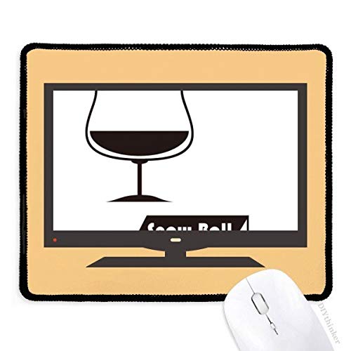 beatChong Schneeball-Cocktail Mit Dem Cup Computer Mouse Pad Anti-Rutsch-Gummi Mousepad Spiel Büro von beatChong