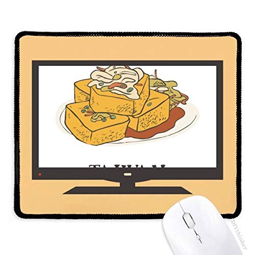 beatChong Snake Essen Stinky Tofu Taiwan Computer Mouse Pad Anti-Rutsch-Gummi Mousepad Spiel Büro von beatChong