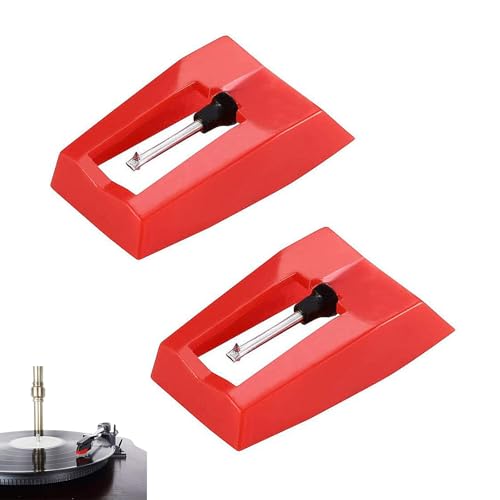 2 Stück Plattenspieler Nadel, Schallplattenspieler Nadel, Plattenspieler Nadeln Ersatzzubehör, Austausch Plattenspieler Plattenspieler Nadel, Für Schallplattenspieler, Phonograph 2 Stück Plattenspieler Nadel, Schallplattenspieler Nadel, Plattenspieler Nadeln Ersatzzubehör, Austausch Plattenspieler Plattenspieler Nadel, Für Schallplattenspieler, Phonograph von beejune