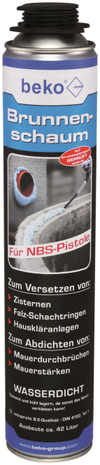 Beko PISTOLEN-Brunnenschaum-beko 280750P 750ml von beko GmbH