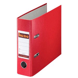 bene A5 Ordner rot Kunststoff 7,5 cm DIN A5 quer bene A5 Ordner rot Kunststoff 7,5 cm DIN A5 quer von bene