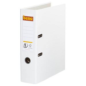 bene No.1 Power Ordner weiß Kunststoff 8,0 cm DIN A4 bene No.1 Power Ordner weiß Kunststoff 8,0 cm DIN A4 von bene