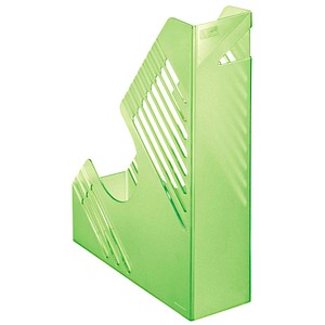 bene Stehsammler 50100GNT grün-transparent Kunststoff, DIN A4 von bene