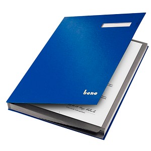 bene Unterschriftenmappe 19 Fächer blau bene Unterschriftenmappe 19 Fächer blau von bene