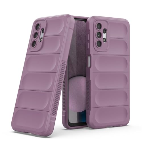 Handyhülle Kompatibel mit Samsung Galaxy A13 4G | Outdoor Stoßfeste Handy Tasche Case Schutzhülle TPU Silikon Cover Bumper für Galaxy A13 4G | Lila Handyhülle Kompatibel mit Samsung Galaxy A13 4G | Outdoor Stoßfeste Handy Tasche Case Schutzhülle TPU Silikon Cover Bumper für Galaxy A13 4G | Lila von betterfon