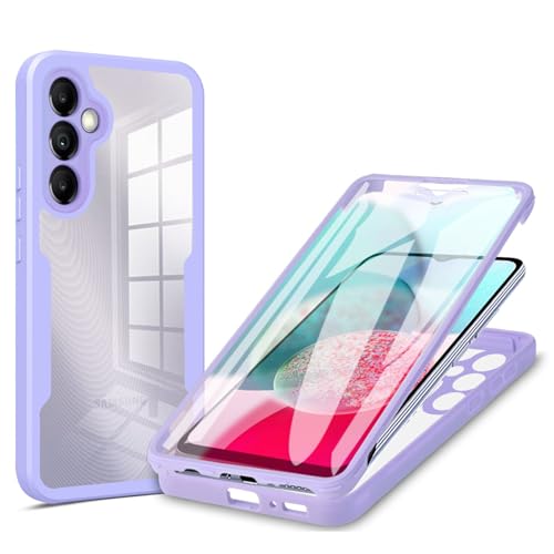 betterfon 360 Grad Hülle Kompatibel mit Samsung Galaxy A34 5G | Handyhülle mit eingebautem Displayschutz für Galaxy A34 5G | Lila betterfon 360 Grad Hülle Kompatibel mit Samsung Galaxy A34 5G | Handyhülle mit eingebautem Displayschutz für Galaxy A34 5G | Lila von betterfon