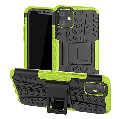 betterfon | Apple iPhone 11 Hülle Outdoor Handy Tasche Hybrid Case Schutzhülle Panzer TPU Silikon Hard Cover Bumper für Apple iPhone 11 Grün von betterfon