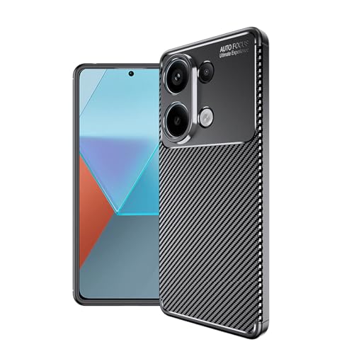 betterfon Hülle Kompatibel mit Xiaomi Redmi Note 13 4G | Handyhülle Silikon Back Cover Case für Redmi Note 13 4G TPU Bumper | Schwarz betterfon Hülle Kompatibel mit Xiaomi Redmi Note 13 4G | Handyhülle Silikon Back Cover Case für Redmi Note 13 4G TPU Bumper | Schwarz von betterfon