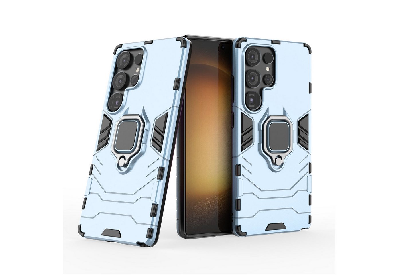 betterfon Handyhülle für Samsung Galaxy S25 Ultra Ring Case Outdoor Bumper betterfon Handyhülle für Samsung Galaxy S25 Ultra Ring Case Outdoor Bumper von betterfon