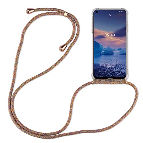 betterfon | Handykette kompatibel mit Nokia 5.4 Smartphone Necklace Hülle mit Band - Schnur mit Case zum umhängen in Nokia 5.4 Rainbow von betterfon