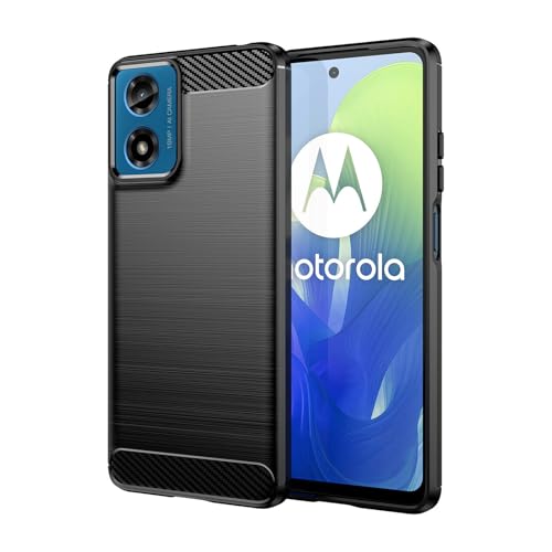 betterfon Hülle für Motorola Moto G04 / Moto G04s/ Moto G24 Handyhülle Carbon Outdoor Handy Tasche Bumper Case Back Cover für Motorola Moto G04 / Moto G04s/ Moto G24-Schwarz betterfon Hülle für Motorola Moto G04 / Moto G04s/ Moto G24 Handyhülle Carbon Outdoor Handy Tasche Bumper Case Back Cover für Motorola Moto G04 / Moto G04s/ Moto G24-Schwarz von betterfon