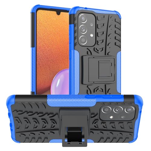 Handy Tasche Kompatibel mit Samsung Galaxy A33 5G | Case Panzer Hülle Cover Schutzhülle Etui Bumper für Galaxy A33 5G | Blau von betterfon
