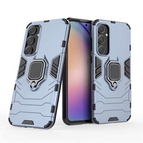 Hülle Handyhülle Kompatibel mit Samsung Galaxy A55 | Handyhülle Stoßfest 360° Drehbarer Ring Ständer TPU Silikon Back Cover | Türkis Hülle Handyhülle Kompatibel mit Samsung Galaxy A55 | Handyhülle Stoßfest 360° Drehbarer Ring Ständer TPU Silikon Back Cover | Türkis von betterfon