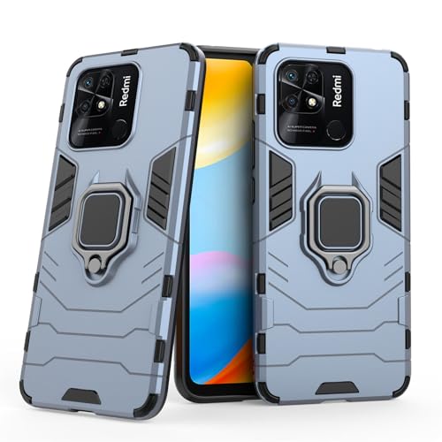 betterfon Hülle Handyhülle Kompatibel mit Xiaomi Redmi 10C | Handyhülle Stoßfest 360° Drehbarer Ring Ständer TPU Silikon Back Cover | Türkis betterfon Hülle Handyhülle Kompatibel mit Xiaomi Redmi 10C | Handyhülle Stoßfest 360° Drehbarer Ring Ständer TPU Silikon Back Cover | Türkis von betterfon