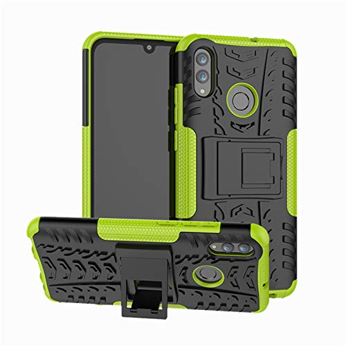 betterfon | Outdoor Handy Tasche Hybrid Case Schutz Hülle Panzer TPU Silikon Hard Cover Bumper für Huawei P Smart 2019 / Honor 10 Lite Grün von betterfon