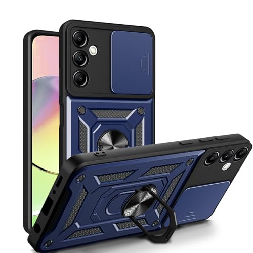 betterfon Tasche Kompatibel mit Samsung Galaxy A14 4G / 5G | Gepanzerte schützende stoßfeste Handytasche mit Kameraschutzring | Kratzfeste Tasche | Anti-Fingerabdruck Tasche | Blau betterfon Tasche Kompatibel mit Samsung Galaxy A14 4G / 5G | Gepanzerte schützende stoßfeste Handytasche mit Kameraschutzring | Kratzfeste Tasche | Anti-Fingerabdruck Tasche | Blau von betterfon