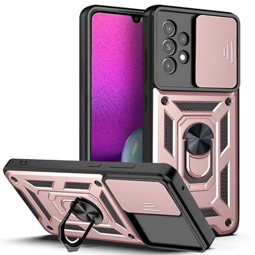 betterfon Tasche Kompatibel mit Samsung Galaxy A33 5G | Gepanzerte schützende stoßfeste Handytasche mit Kameraschutzring | Kratzfeste Tasche | Anti-Fingerabdruck Tasche | Rosegold betterfon Tasche Kompatibel mit Samsung Galaxy A33 5G | Gepanzerte schützende stoßfeste Handytasche mit Kameraschutzring | Kratzfeste Tasche | Anti-Fingerabdruck Tasche | Rosegold von betterfon
