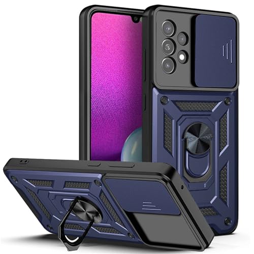 betterfon Tasche Kompatibel mit Samsung Galaxy A53 5G | Gepanzerte schützende stoßfeste Handytasche mit Kameraschutzring | Kratzfeste Tasche | Anti-Fingerabdruck Tasche | Blau betterfon Tasche Kompatibel mit Samsung Galaxy A53 5G | Gepanzerte schützende stoßfeste Handytasche mit Kameraschutzring | Kratzfeste Tasche | Anti-Fingerabdruck Tasche | Blau von betterfon