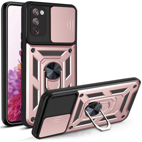betterfon Tasche Kompatibel mit Samsung Galaxy S20 FE | Gepanzerte schützende stoßfeste Handytasche mit Kameraschutzring | Kratzfeste Tasche | Anti-Fingerabdruck Tasche | Rosegold betterfon Tasche Kompatibel mit Samsung Galaxy S20 FE | Gepanzerte schützende stoßfeste Handytasche mit Kameraschutzring | Kratzfeste Tasche | Anti-Fingerabdruck Tasche | Rosegold von betterfon
