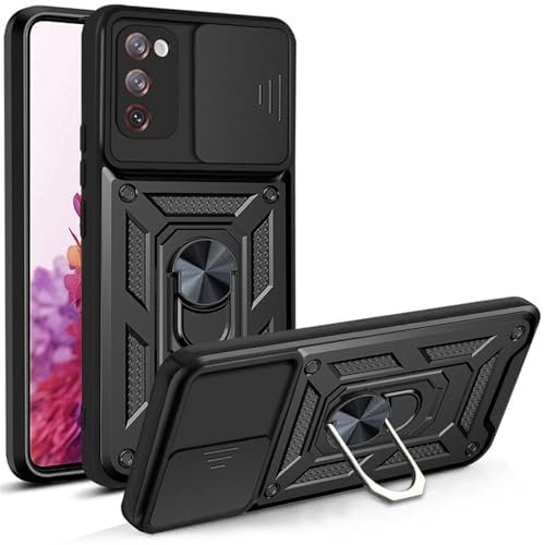 betterfon Tasche Kompatibel mit Samsung Galaxy S20 FE | Gepanzerte schützende stoßfeste Handytasche mit Kameraschutzring | Kratzfeste Tasche | Anti-Fingerabdruck Tasche | Schwarz betterfon Tasche Kompatibel mit Samsung Galaxy S20 FE | Gepanzerte schützende stoßfeste Handytasche mit Kameraschutzring | Kratzfeste Tasche | Anti-Fingerabdruck Tasche | Schwarz von betterfon