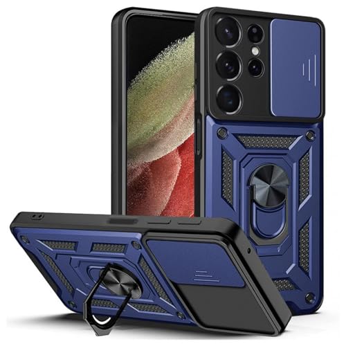 betterfon Tasche Kompatibel mit Samsung Galaxy S23 Ultra 5G | Gepanzerte schützende stoßfeste Handytasche mit Kameraschutzring | Kratzfeste Tasche | Anti-Fingerabdruck Tasche | Blau betterfon Tasche Kompatibel mit Samsung Galaxy S23 Ultra 5G | Gepanzerte schützende stoßfeste Handytasche mit Kameraschutzring | Kratzfeste Tasche | Anti-Fingerabdruck Tasche | Blau von betterfon