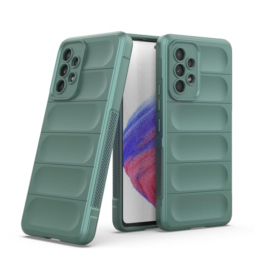 Handyhülle Kompatibel mit Samsung Galaxy A53 | Outdoor Stoßfeste Handy Tasche Case Schutzhülle TPU Silikon Cover Bumper für Galaxy A53 | Grün von betterfon