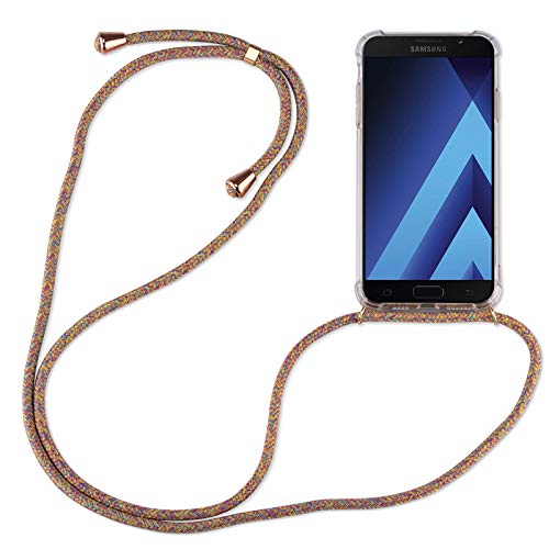 betterfon | Samsung Galaxy A3 2017 Handykette Smartphone Halskette Hülle mit Band - Schnur mit Case zum umhängen Handyhülle mit Kordel zum Umhängen für Samsung Galaxy A3 2017 SM-A320 Rainbow von betterfon