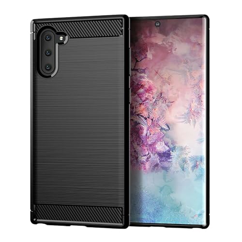 betterfon | Samsung Galaxy Note10 Hülle Carbon TPU Silikon Handy Tasche Hybrid Case Schutzhülle Panzer Cover Bumper für Samsung Galaxy Note10 SM-N970 Schwarz betterfon | Samsung Galaxy Note10 Hülle Carbon TPU Silikon Handy Tasche Hybrid Case Schutzhülle Panzer Cover Bumper für Samsung Galaxy Note10 SM-N970 Schwarz von betterfon