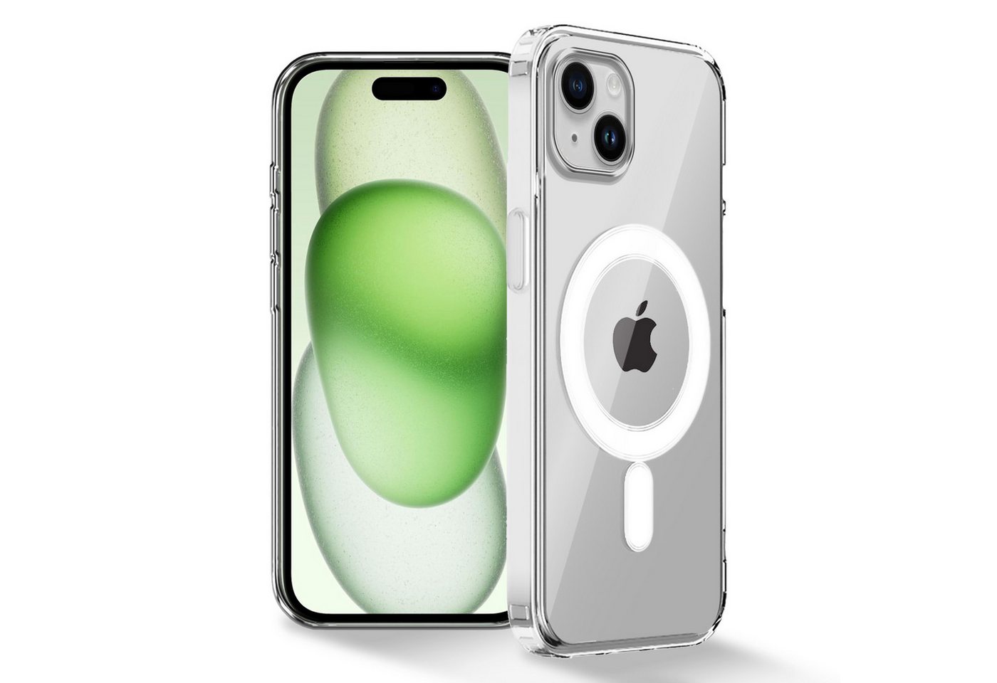 betterfon Smartphone-Hülle MagSafe Hülle mit Magnet iPhone 15 Plus Handyhülle Bumper Transparent betterfon Smartphone-Hülle MagSafe Hülle mit Magnet iPhone 15 Plus Handyhülle Bumper Transparent von betterfon