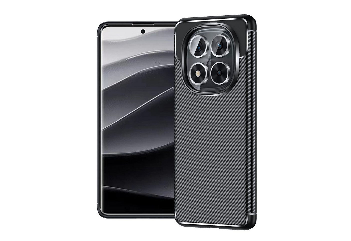betterfon Smartphone-Hülle Handyhülle Xiaomi Redmi Note 14 Pro 5G Handytasche Silikon Case Bumper betterfon Smartphone-Hülle Handyhülle Xiaomi Redmi Note 14 Pro 5G Handytasche Silikon Case Bumper von betterfon