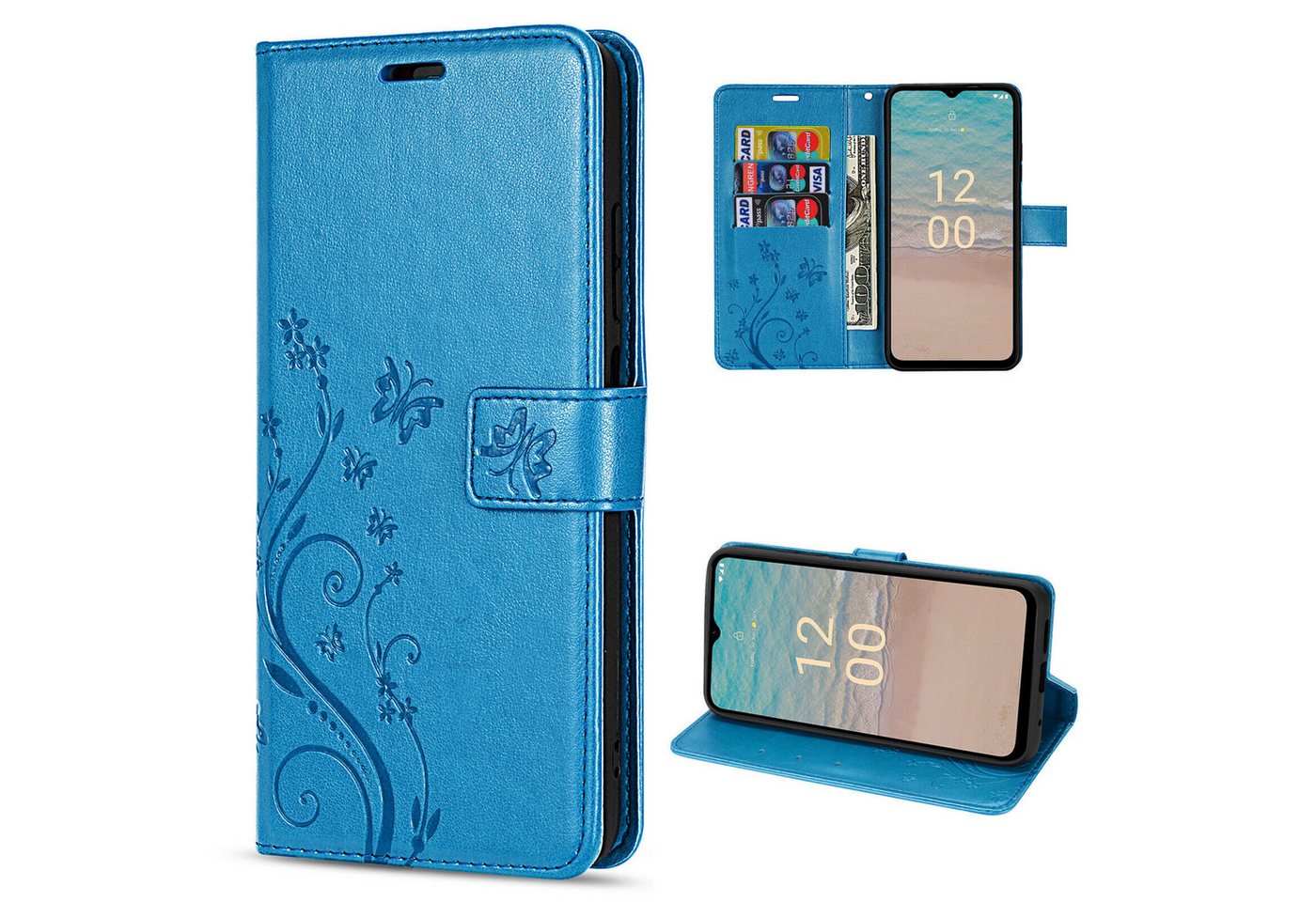 betterfon Smartphone-Hülle Handytasche für Nokia G22 Klapphülle Wallet Case betterfon Smartphone-Hülle Handytasche für Nokia G22 Klapphülle Wallet Case von betterfon