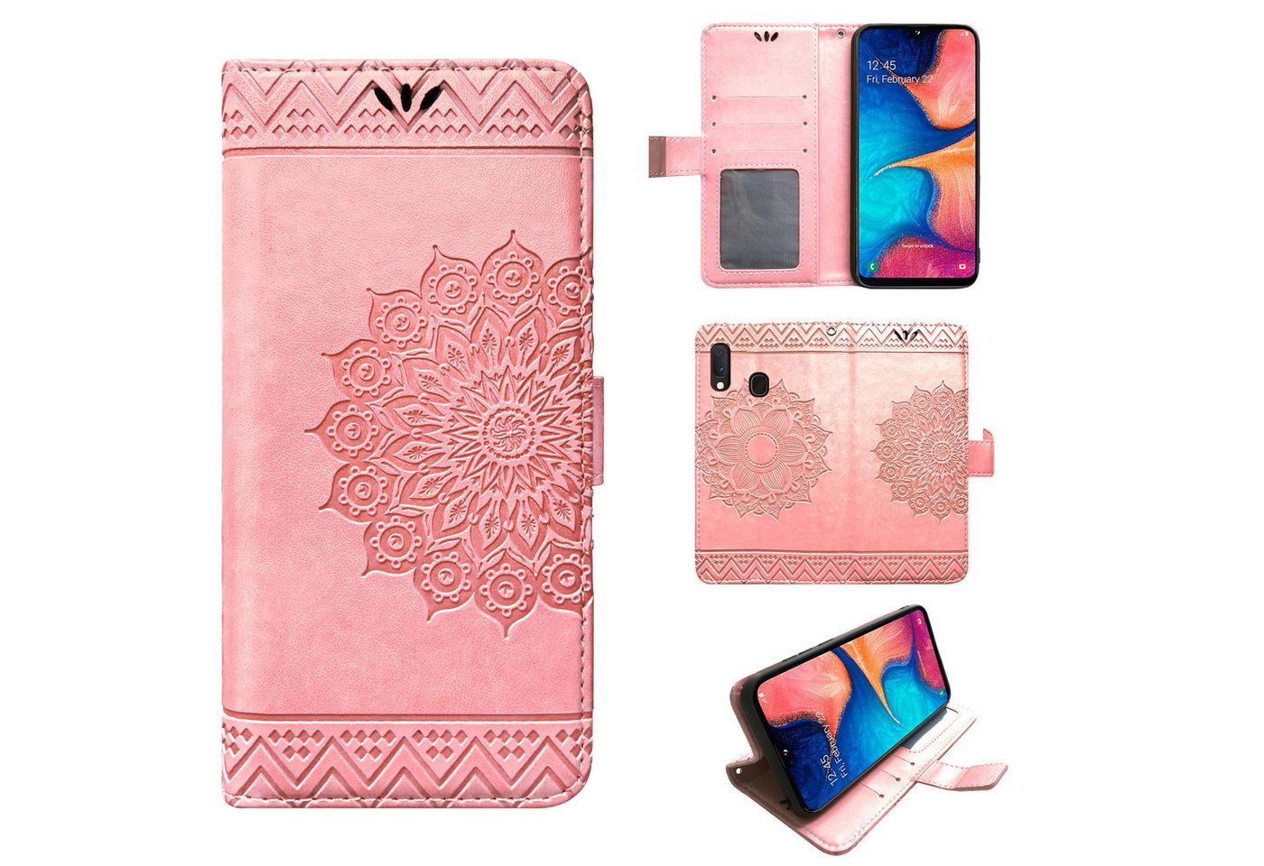 betterfon Smartphone-Hülle Handytasche für Samsung Galaxy S9 SM-G960 Klapphülle Rosegold betterfon Smartphone-Hülle Handytasche für Samsung Galaxy S9 SM-G960 Klapphülle Rosegold von betterfon
