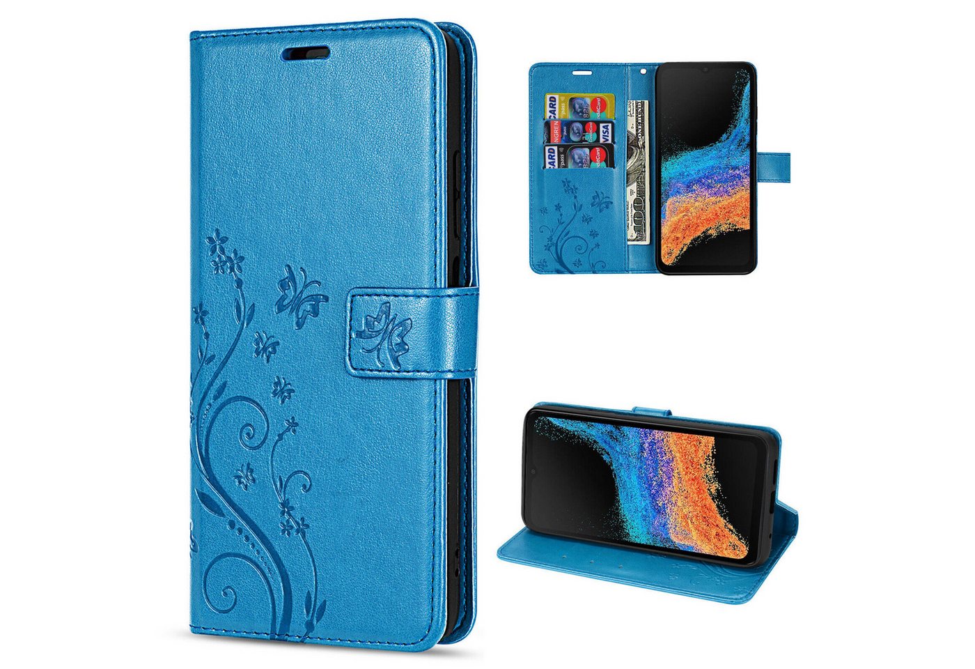 betterfon Smartphone-Hülle Handytasche für Samsung Xcover 6 Pro Klapphülle Flip Case betterfon Smartphone-Hülle Handytasche für Samsung Xcover 6 Pro Klapphülle Flip Case von betterfon