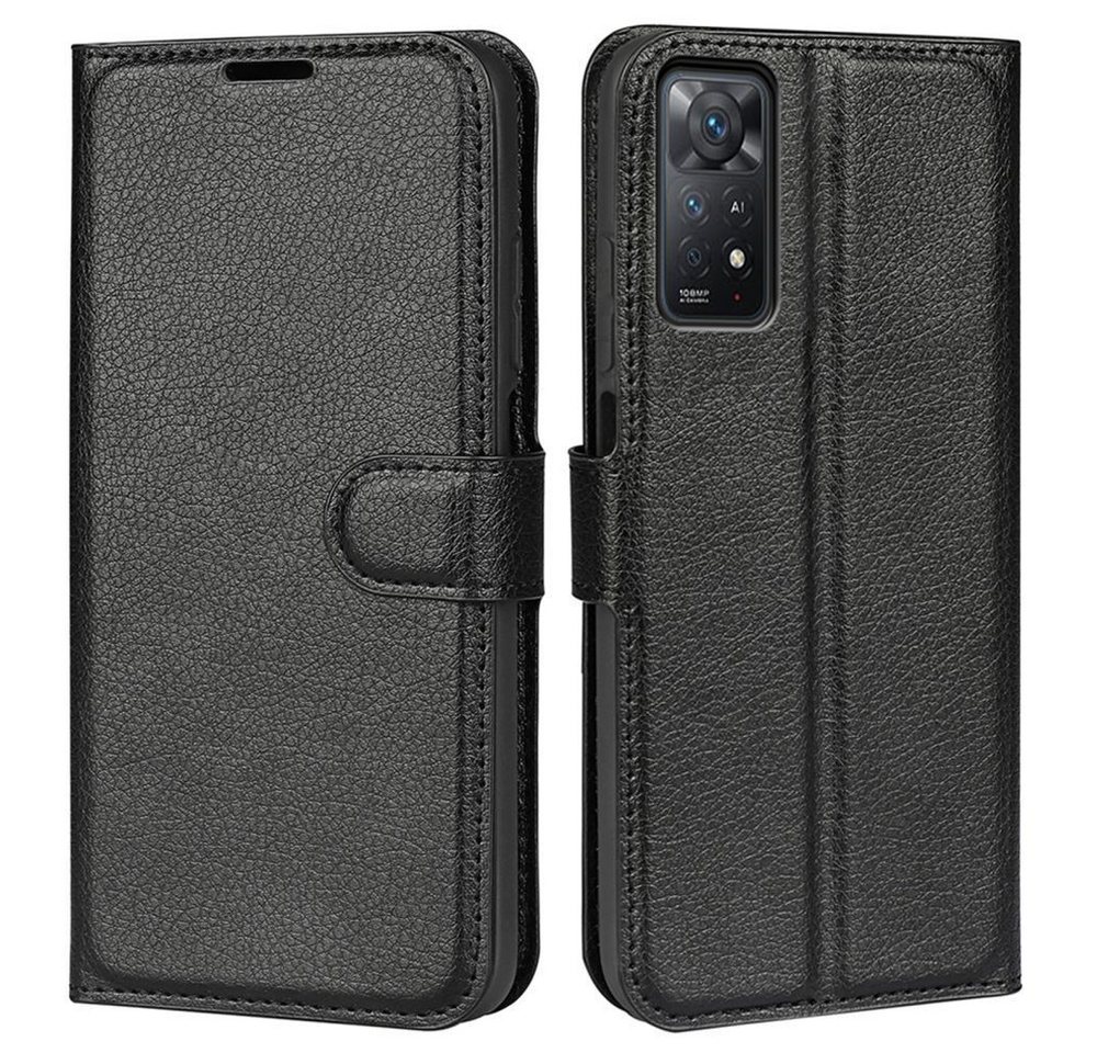 betterfon Smartphone-Hülle Handytasche für Xiaomi Redmi Note 11 Pro/ Redmi Note 12 Pro 4G Schwarz von betterfon