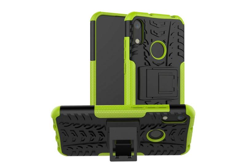 betterfon Smartphone-Hülle für Huawei Y6 2019 Robuste Outdoor Schutzhülle Panzer Case Grün von betterfon