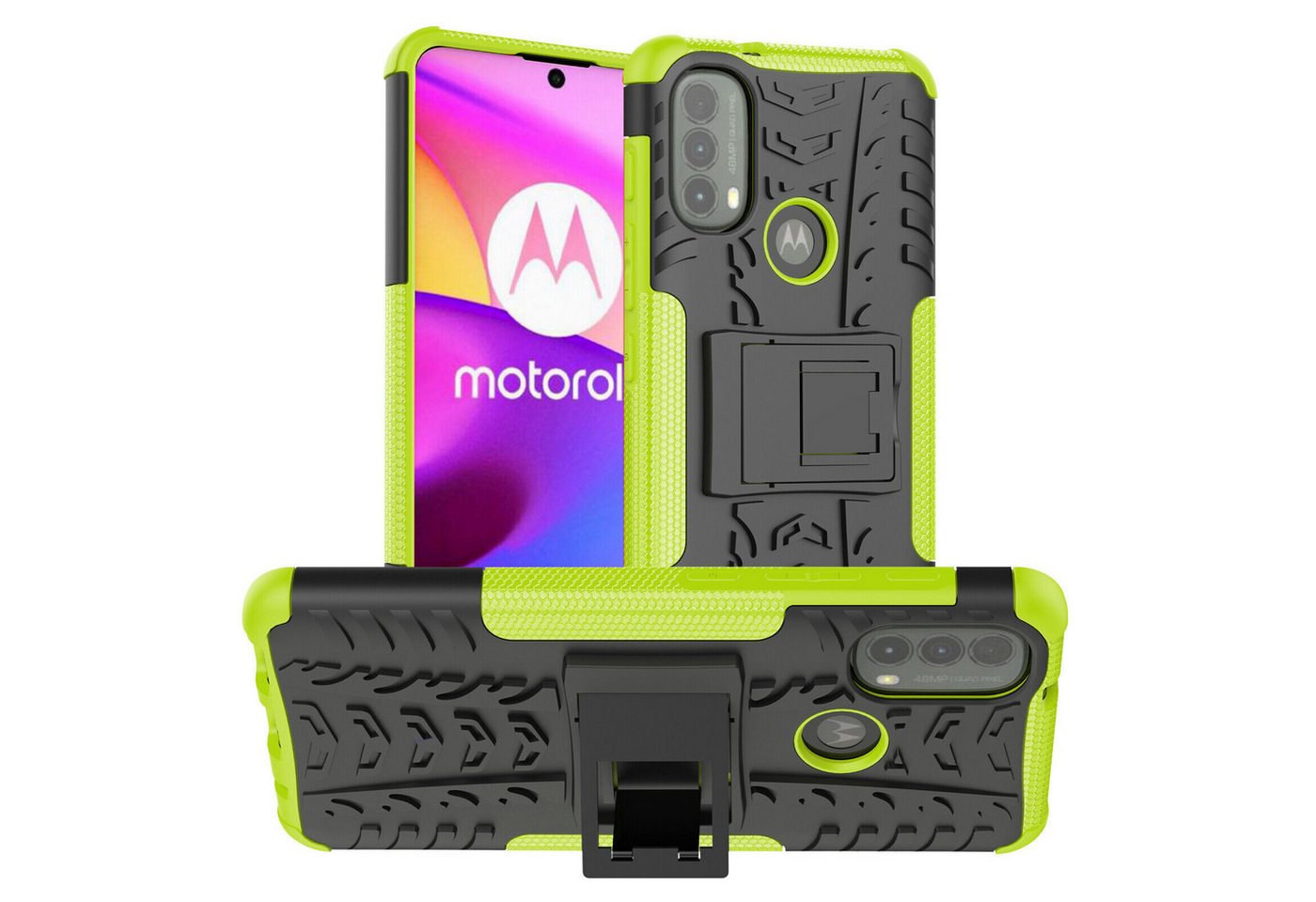 betterfon Smartphone-Hülle für Motorola Moto E20, E30, E40 Outdoor Schutzhülle Panzer Case betterfon Smartphone-Hülle für Motorola Moto E20, E30, E40 Outdoor Schutzhülle Panzer Case von betterfon