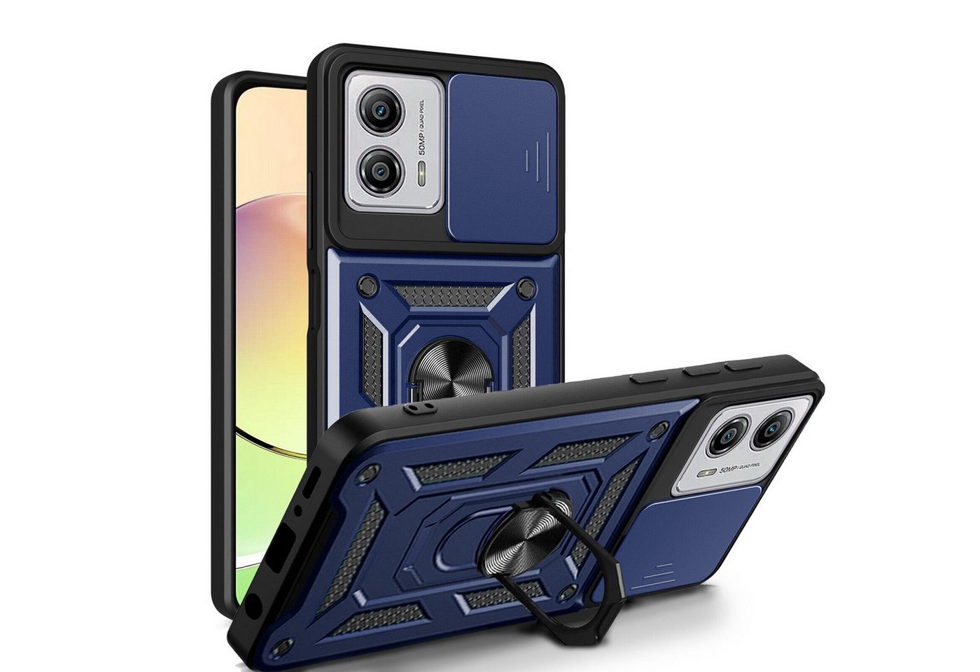 betterfon Smartphone-Hülle für Motorola Moto G13 / G23 / G53 Panzerhülle mit Kameraschutz betterfon Smartphone-Hülle für Motorola Moto G13 / G23 / G53 Panzerhülle mit Kameraschutz von betterfon