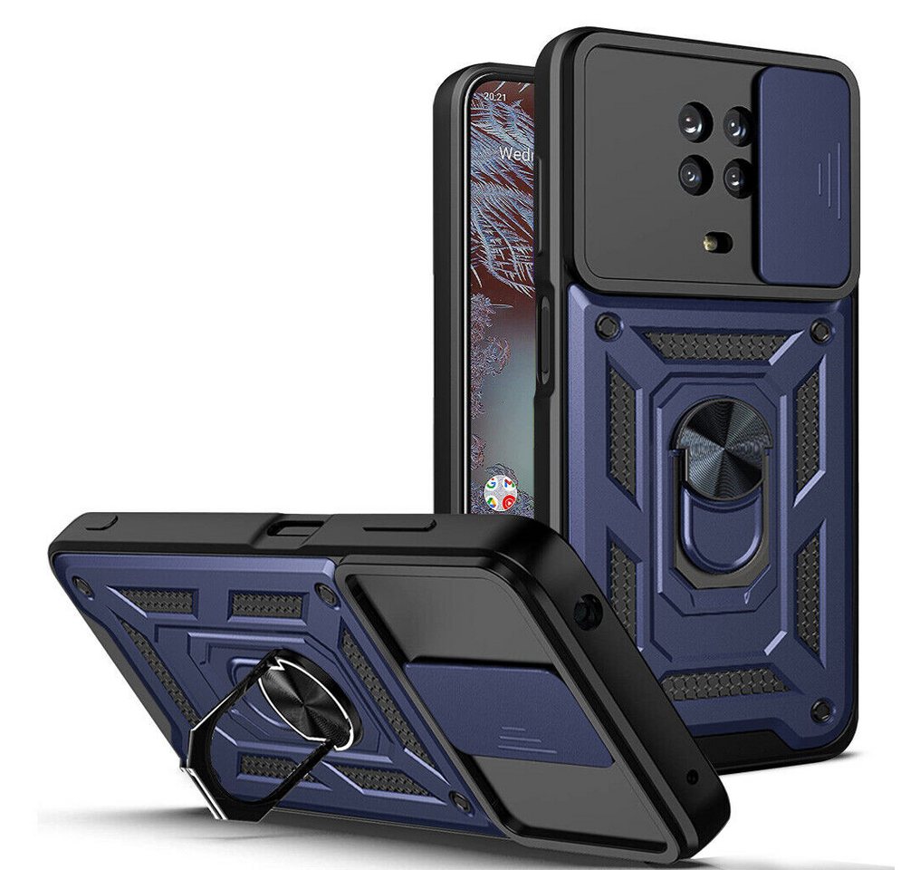 betterfon Smartphone-Hülle für Nokia G10 G20 Panzerhülle mit Kameraschutz & Ringhalter betterfon Smartphone-Hülle für Nokia G10 G20 Panzerhülle mit Kameraschutz & Ringhalter von betterfon