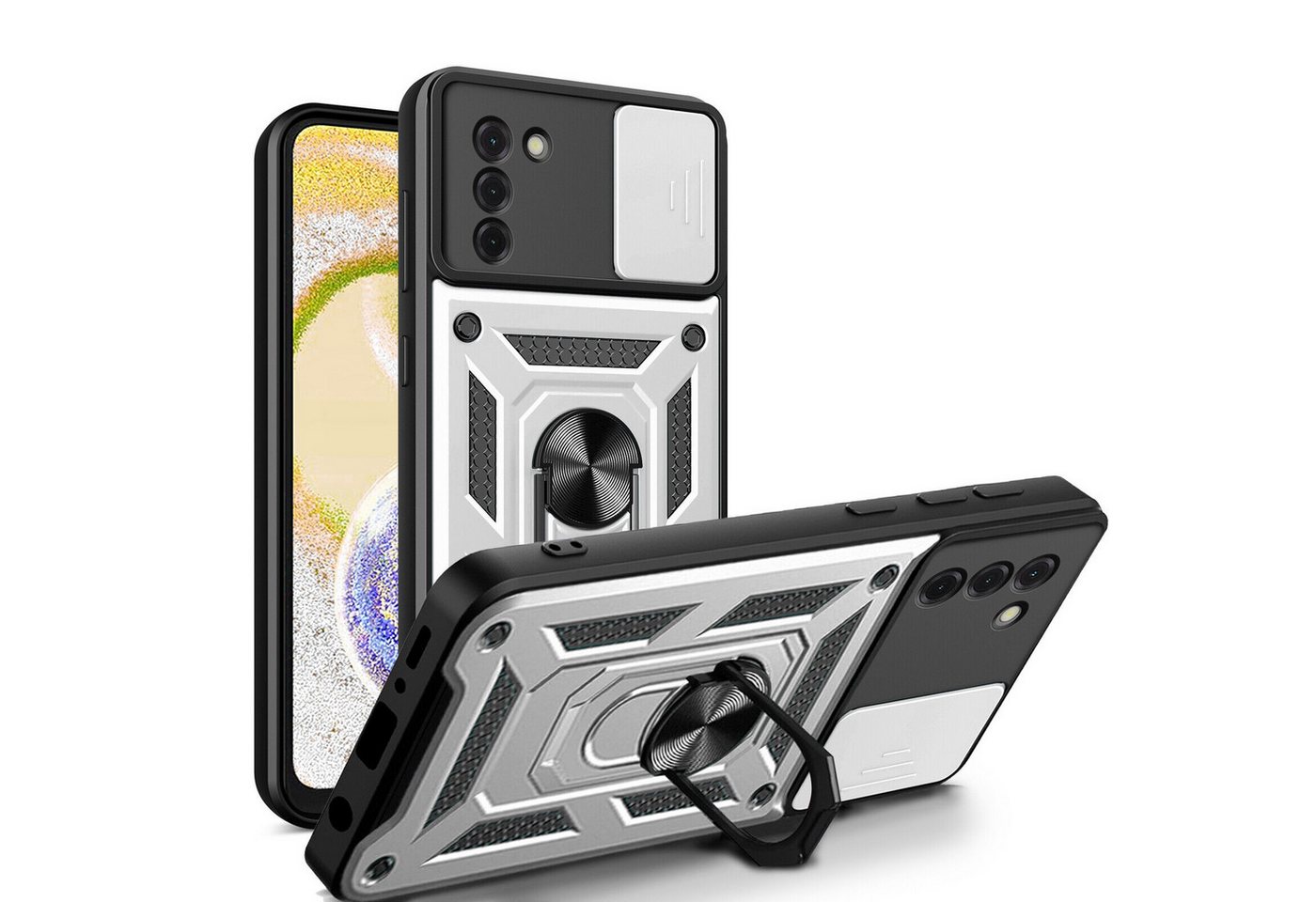 betterfon Smartphone-Hülle für Nokia G22 Panzerhülle mit Kameraschutz & Ringhalter betterfon Smartphone-Hülle für Nokia G22 Panzerhülle mit Kameraschutz & Ringhalter von betterfon