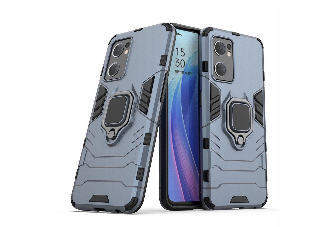 betterfon Smartphone-Hülle für Oppo Find X5 Lite Outdoor Panzerhülle mit Kameraschutz Türkis betterfon Smartphone-Hülle für Oppo Find X5 Lite Outdoor Panzerhülle mit Kameraschutz Türkis von betterfon